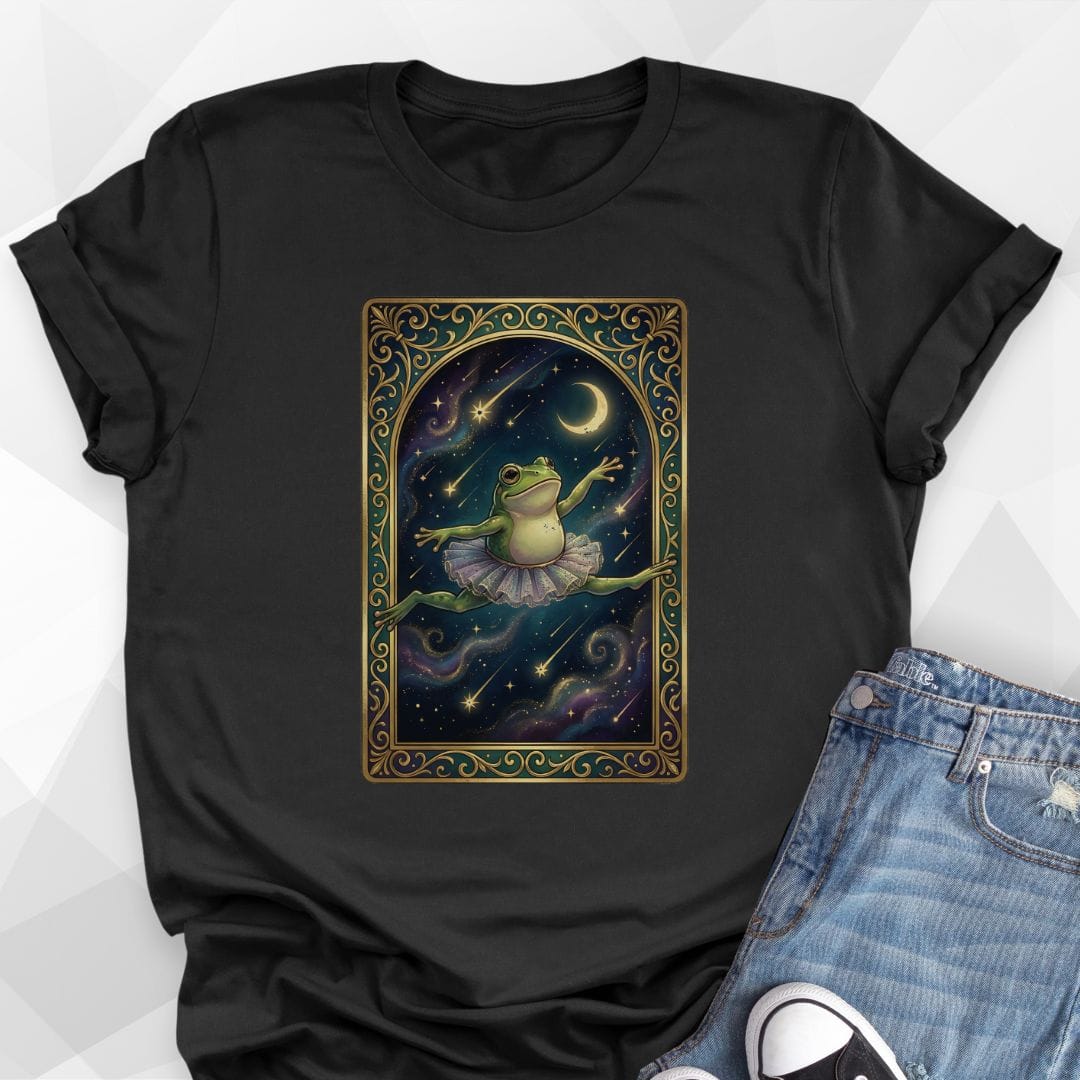 Ballerina Frog Tarot T-Shirt