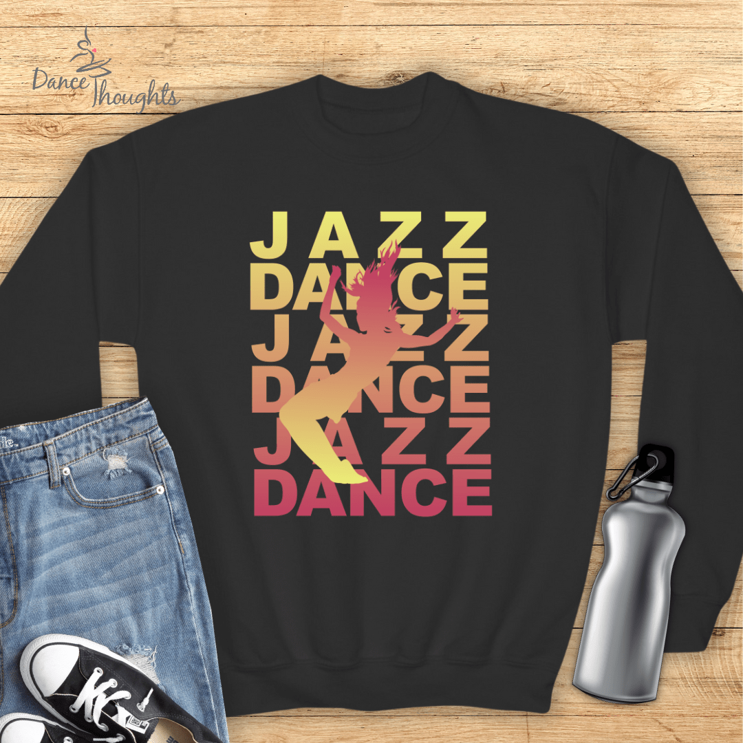 KIDS Jazz Dance Silhouette Sweatshirt-Kids clothes-Dance Thoughts