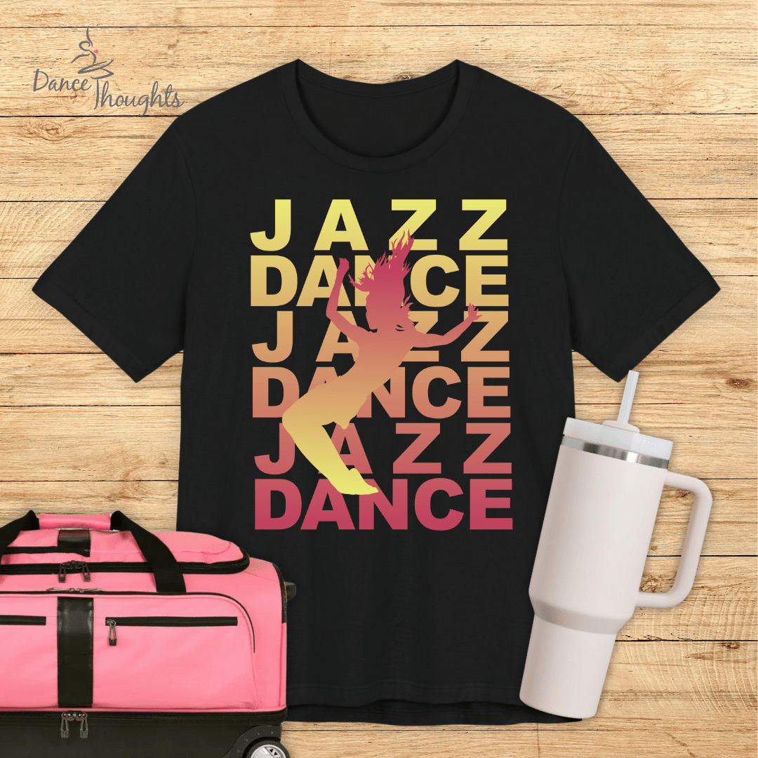 Jazz Dance Silhouette T-shirt-T-Shirt-Dance Thoughts