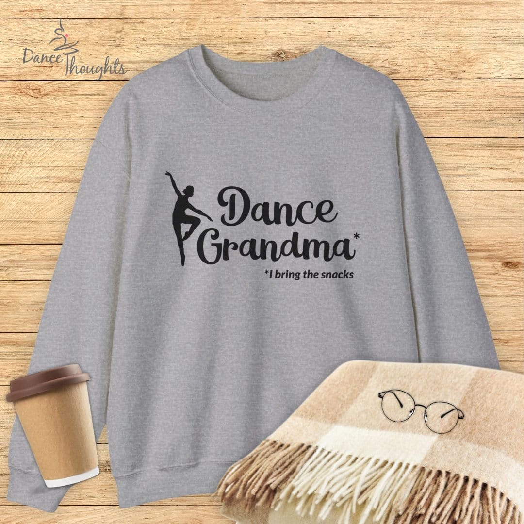 Dance Grandma, I Bring The Snacks Sweatshirt-Sweatshirt-Dance Thoughts