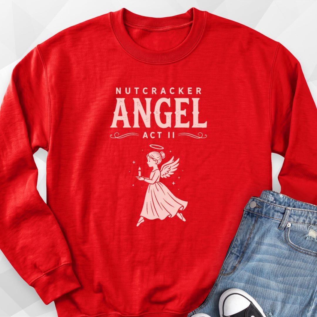 Nutcracker Angel Sweatshirt
