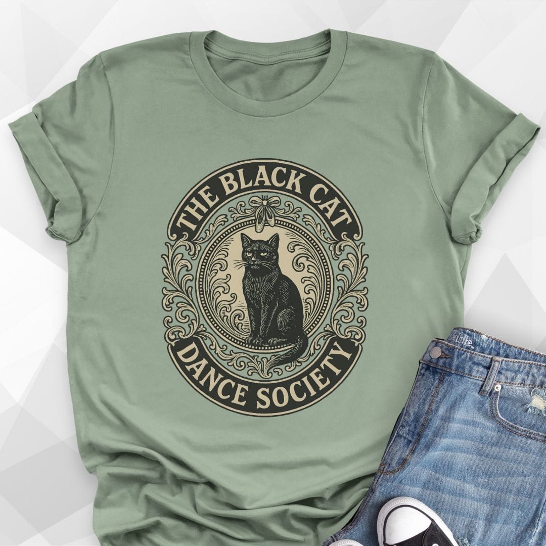 Black Cat Dance Society T-Shirt