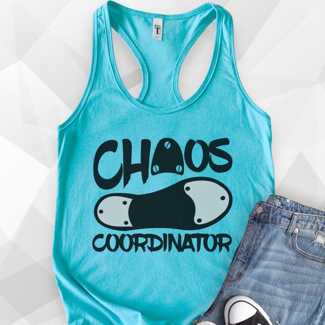 Chaos Coordinator Tank Top - Solid Tahiti Blue