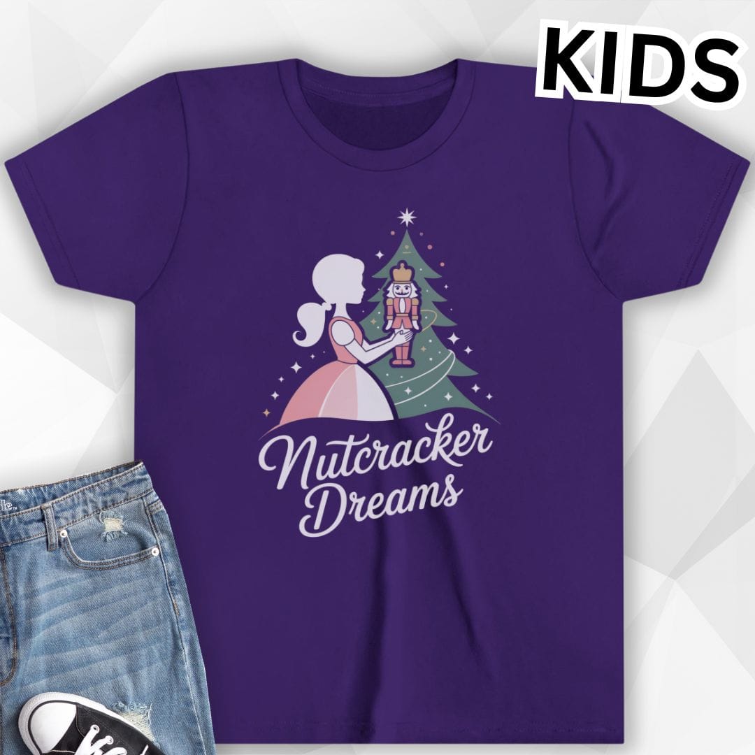 KIDS Nutcracker Dreams T-Shirt - team purple