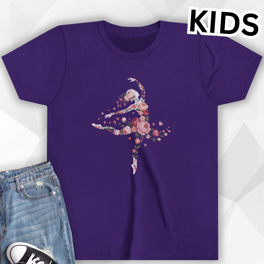 KIDS Ballerina of Roses T-shirt