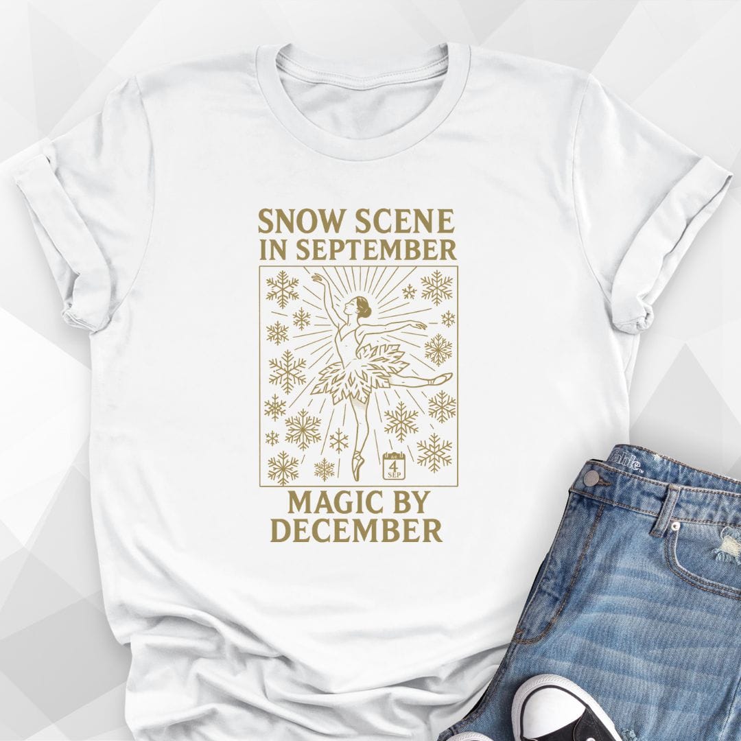 Snow Scene in September T-Shirt
