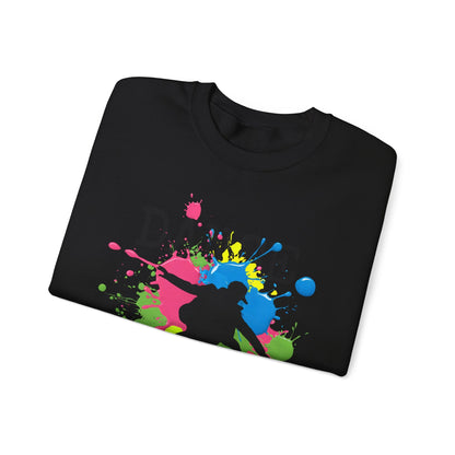 Hip-Hop Paint Splatter Sweatshirt