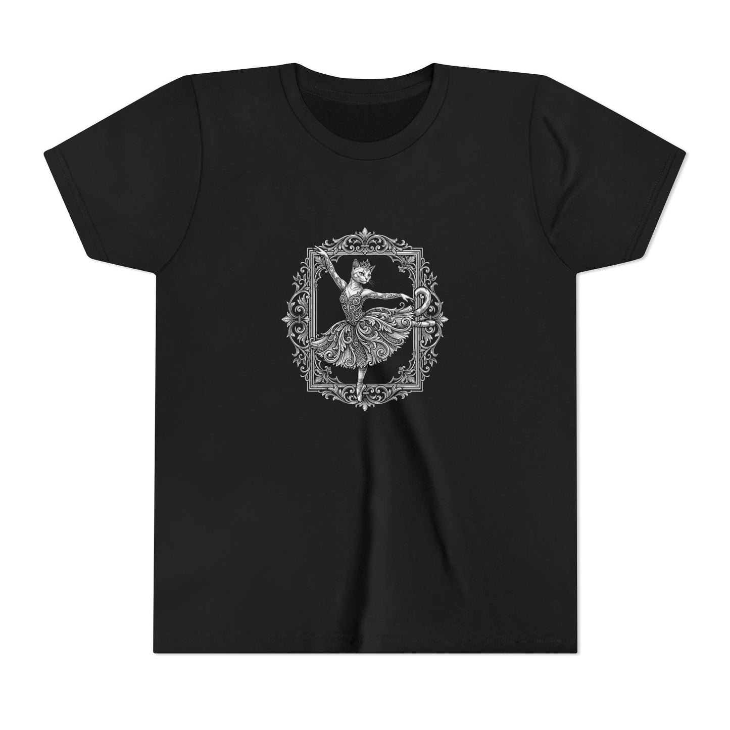 KIDS Elegant Ballerina Cat T-Shirt