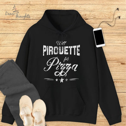 Pirouette For Pizza Hoodie