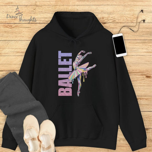 Watercolor Ballet Hoodie