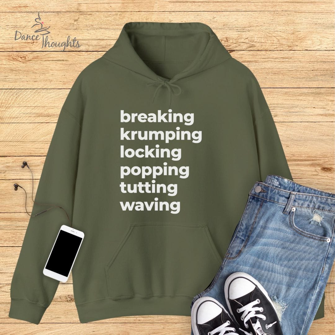 Hip-Hop Terminology Hoodie