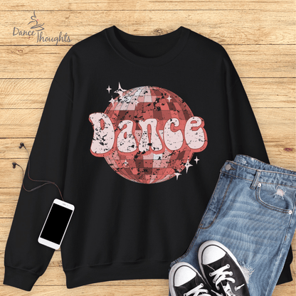 Groovy Disco Ball Dance Sweatshirt