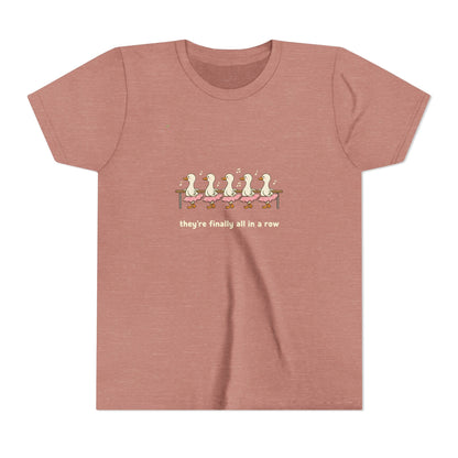 KIDS All In A Row Duck T-Shirt