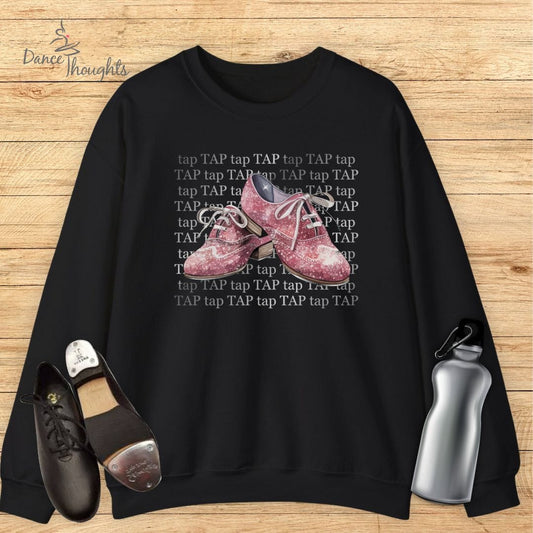 Pink Tap Shoes Sweatshirt