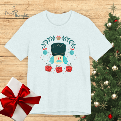 Modern Teal Nutcracker Design, T-shirt