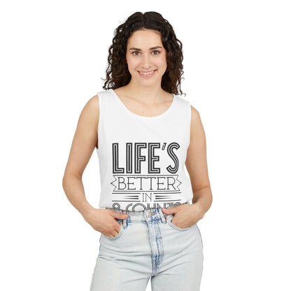 Life's Better In 8 Counts Comfort Tank