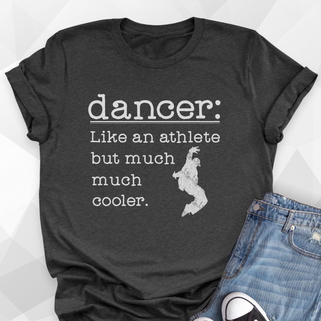 Like An Athlete Male Dancer T-Shirt