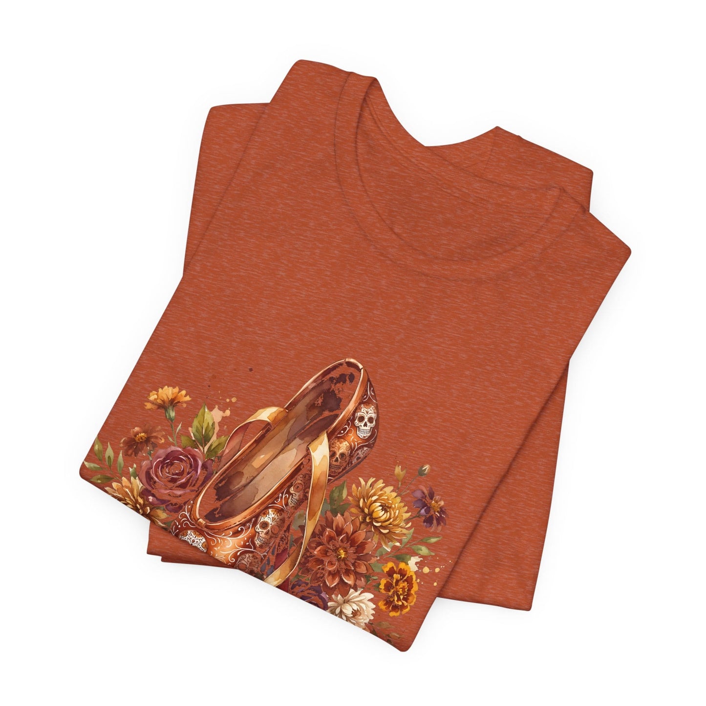 Sugar Skull Pointe Shoe T-Shirt