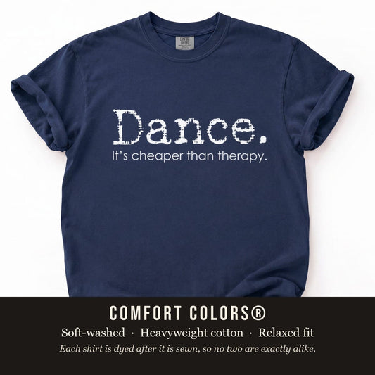 True Navy Comfort Colors flat lay