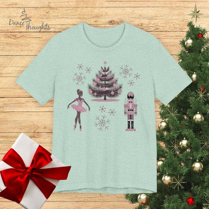 Pink Nutcracker Characters T-shirt