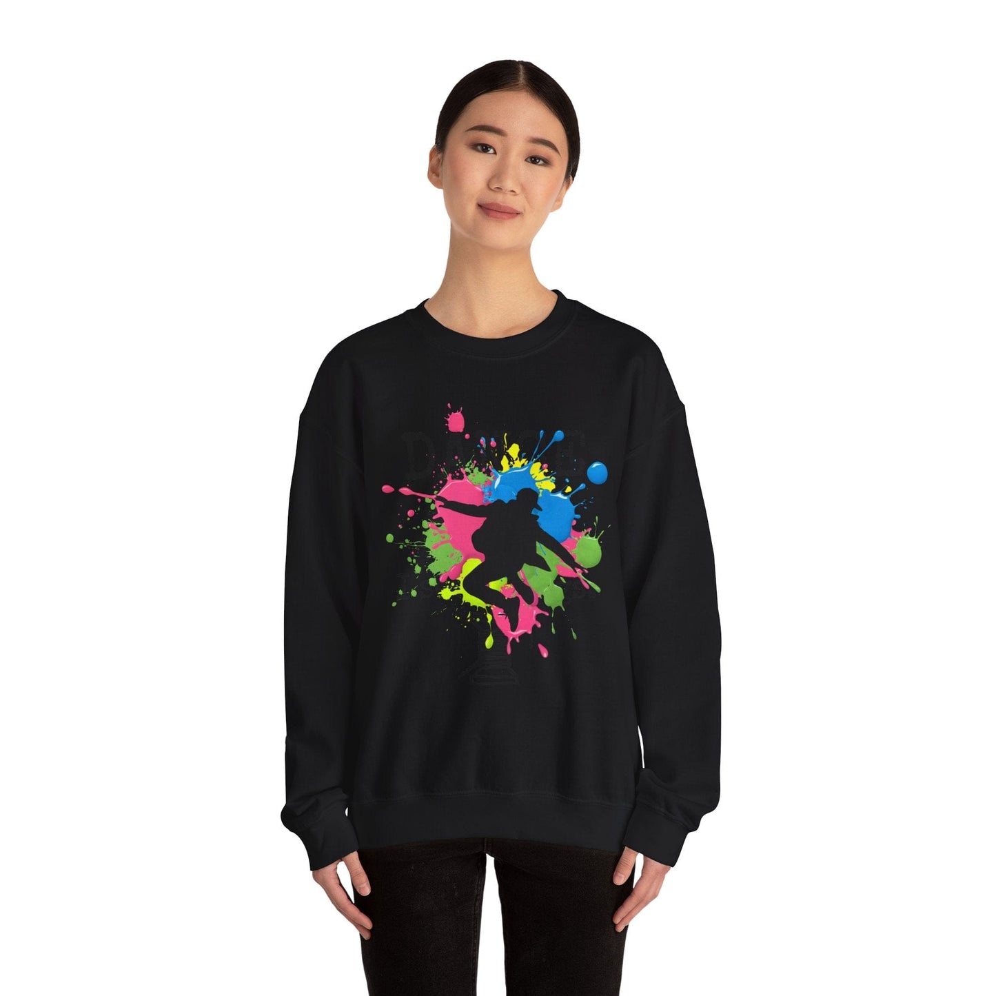 Hip-Hop Paint Splatter Sweatshirt