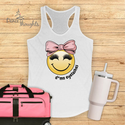 D*mn Eyelashes Tank Top