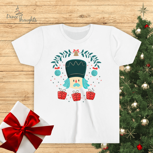 KIDS Modern Teal Nutcracker Design, T-shirt