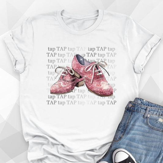 Pink Tap Shoes T-shirt