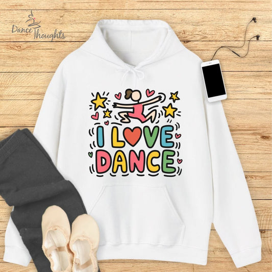 I Love Dance Hoodie