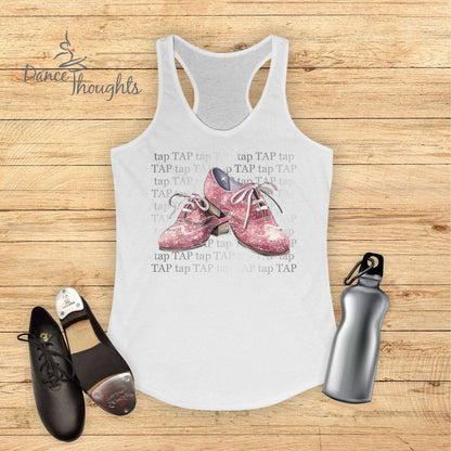 Pink Tap Shoes Tank Top