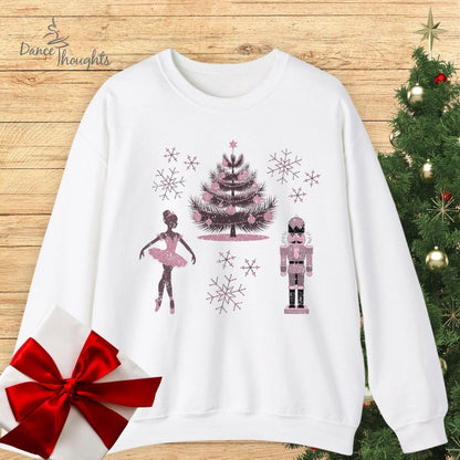 Pink Nutcracker Characters Sweatshirt