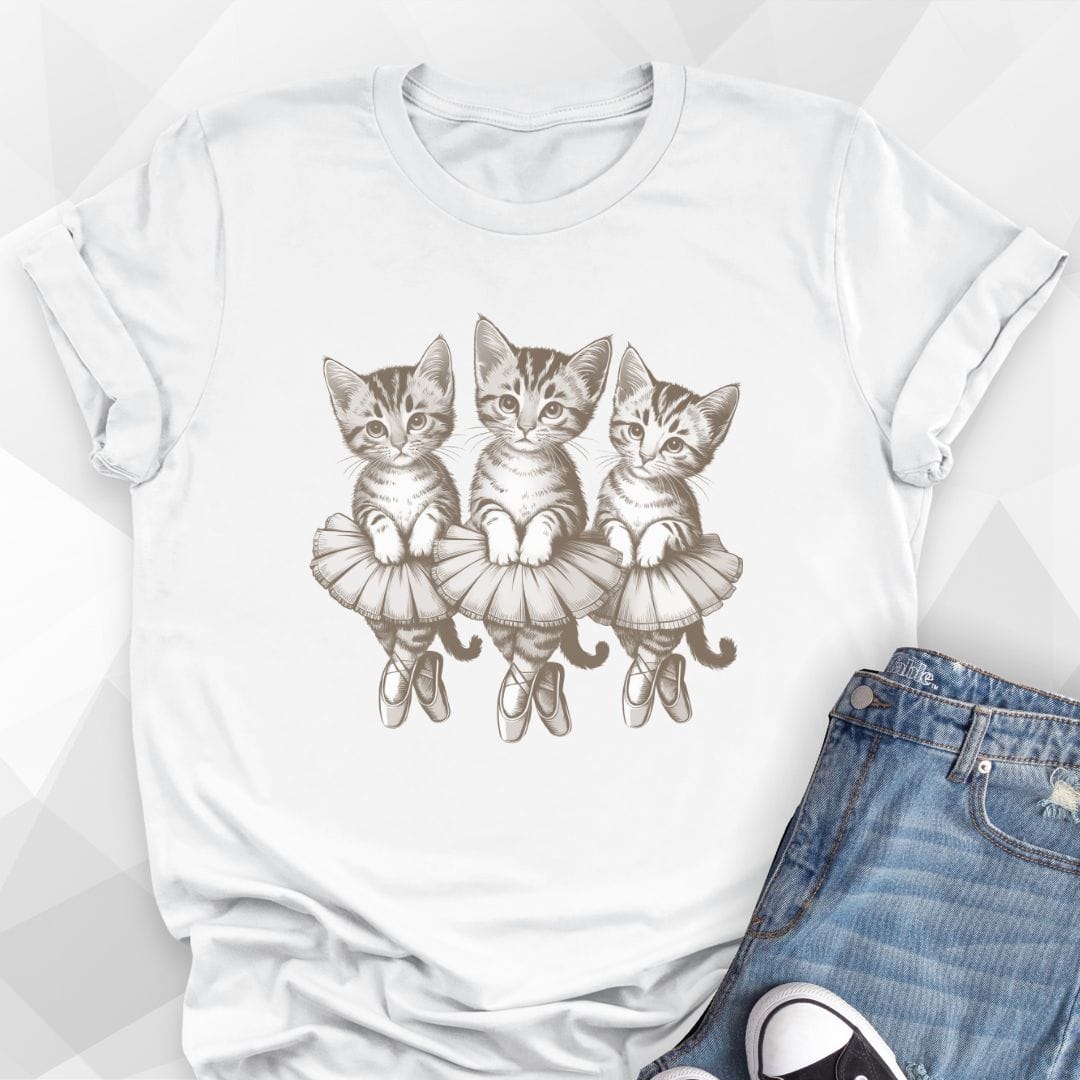 Ballerina Kittens T-shirt
