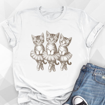 Ballerina Kittens T-shirt
