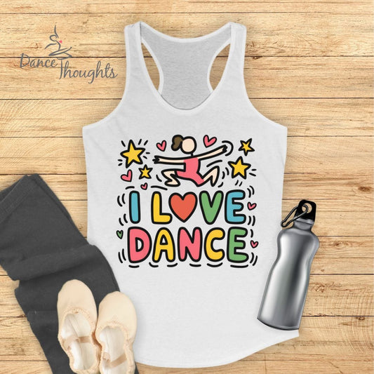 I Love Dance Tank Top