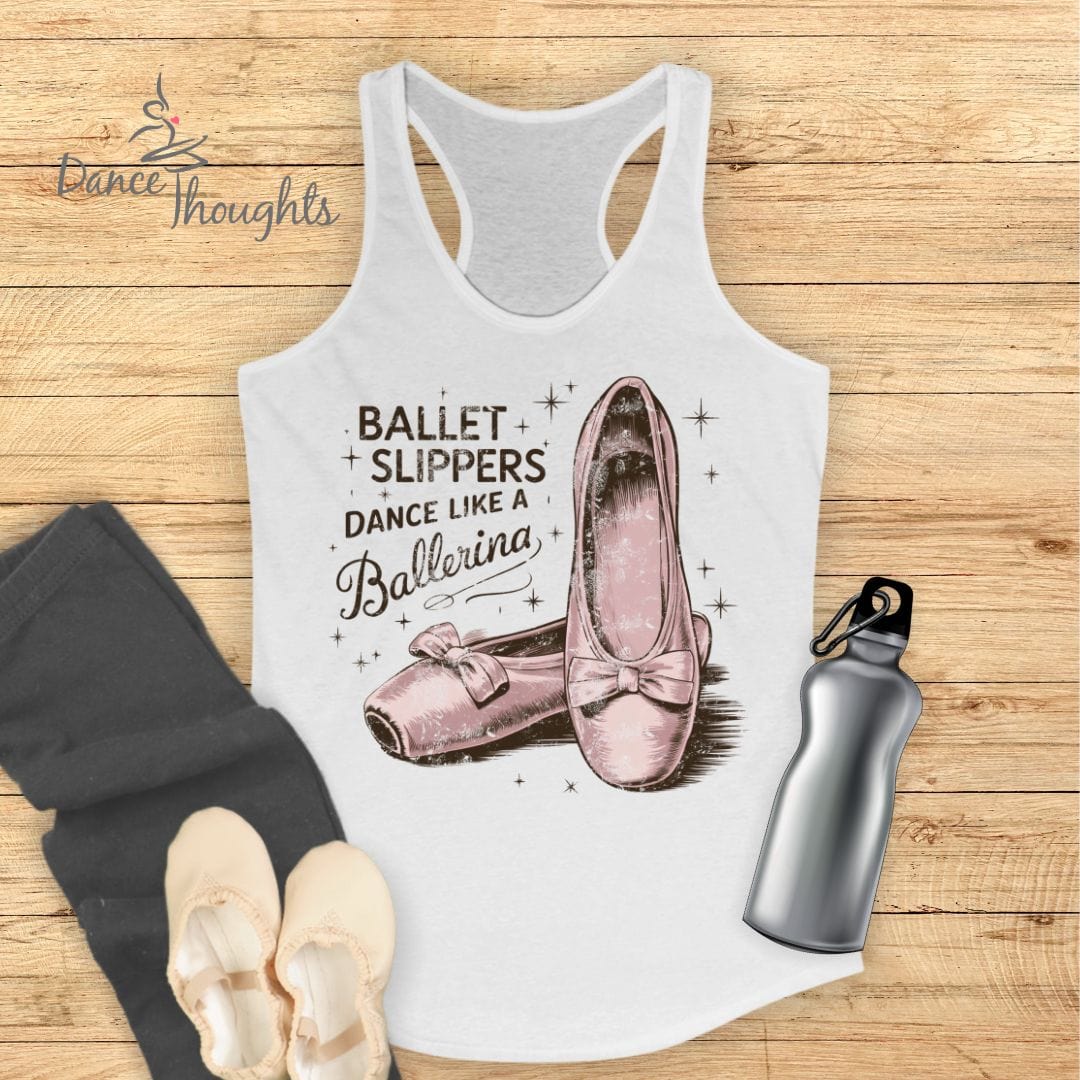 Vintage Ballet Slippers Tank Top