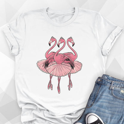 Ballerina Flamingos T-shirt