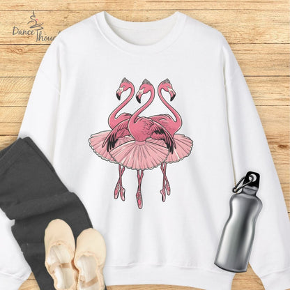 Ballerina Flamingos Sweatshirt