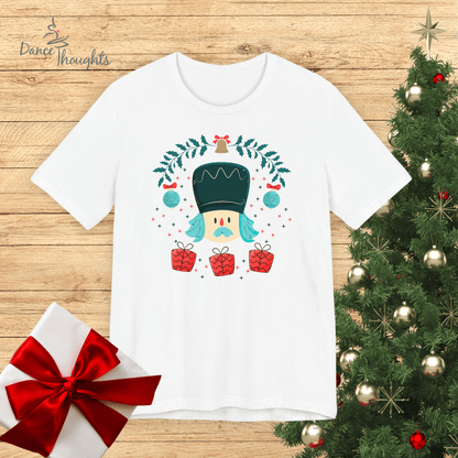 Modern Teal Nutcracker Design, T-shirt