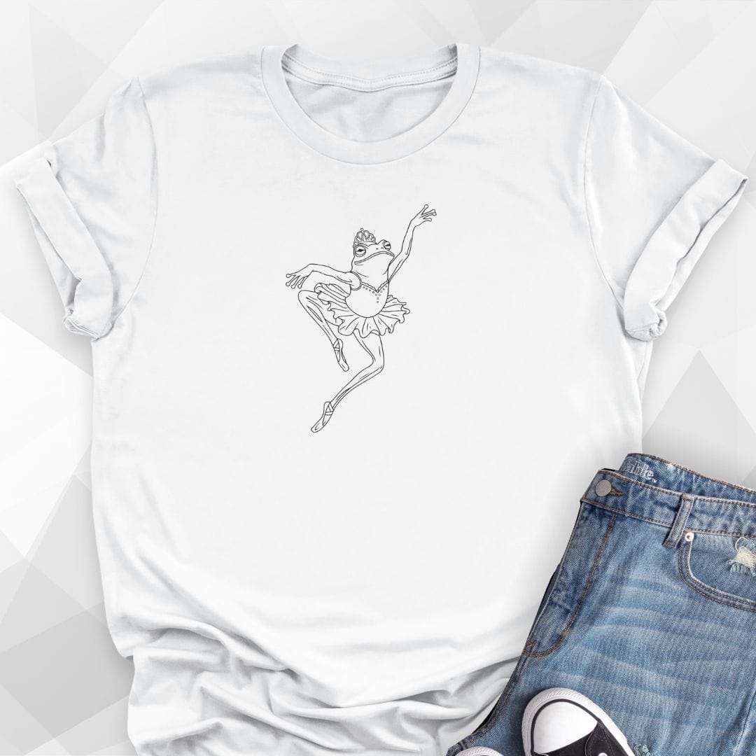 Ballerina Frog T-shirt