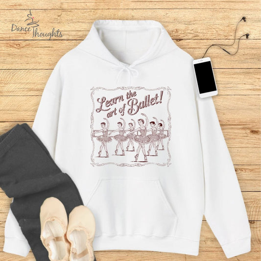 Learn The Art Of Ballet Hoodie