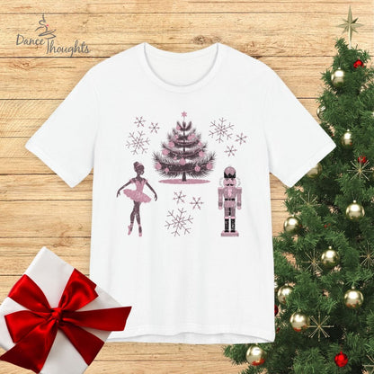 Pink Nutcracker Characters T-shirt