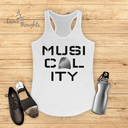 Musicality Tap Dance Tank Top