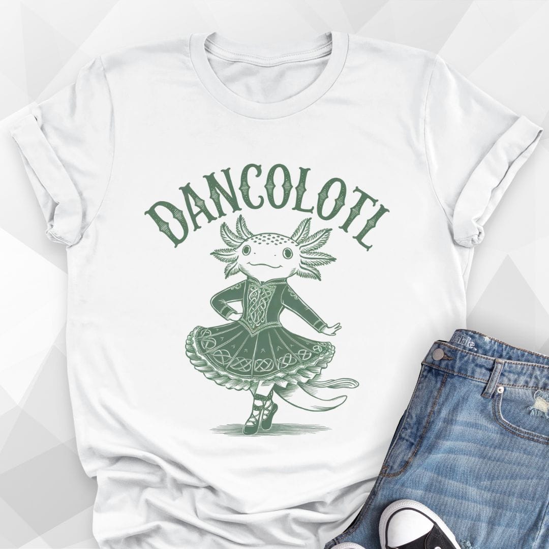 ADULT Irish Dancolotl T-shirt