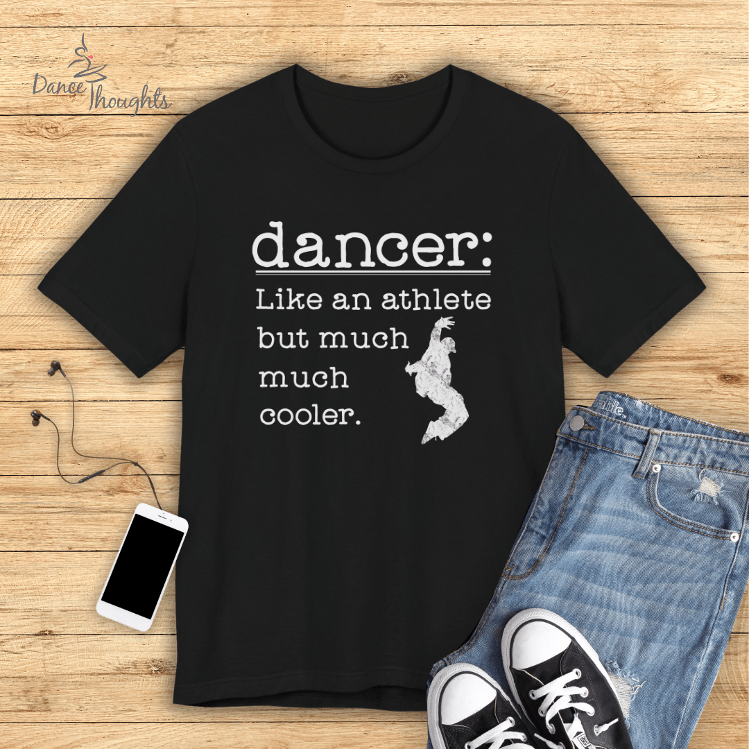 Like An Athlete Male Dancer T-Shirt