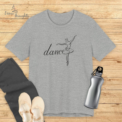 Dance Line Art T-shirt