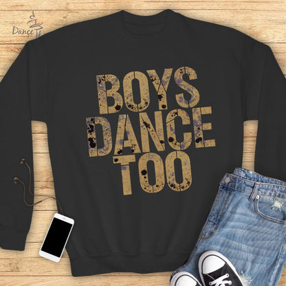 KIDS Boys Dance Too Sweatshirt