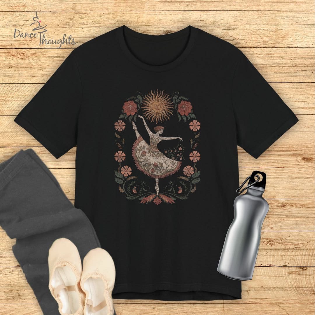 BOHO Ballerina T-shirt-T-Shirt-Dance Thoughts