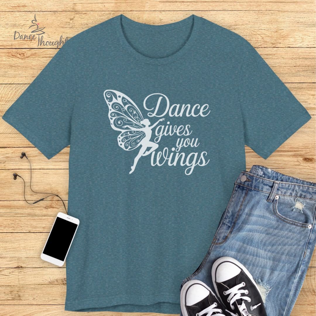 Dance Gives You Wings T-shirt-T-Shirt-Dance Thoughts