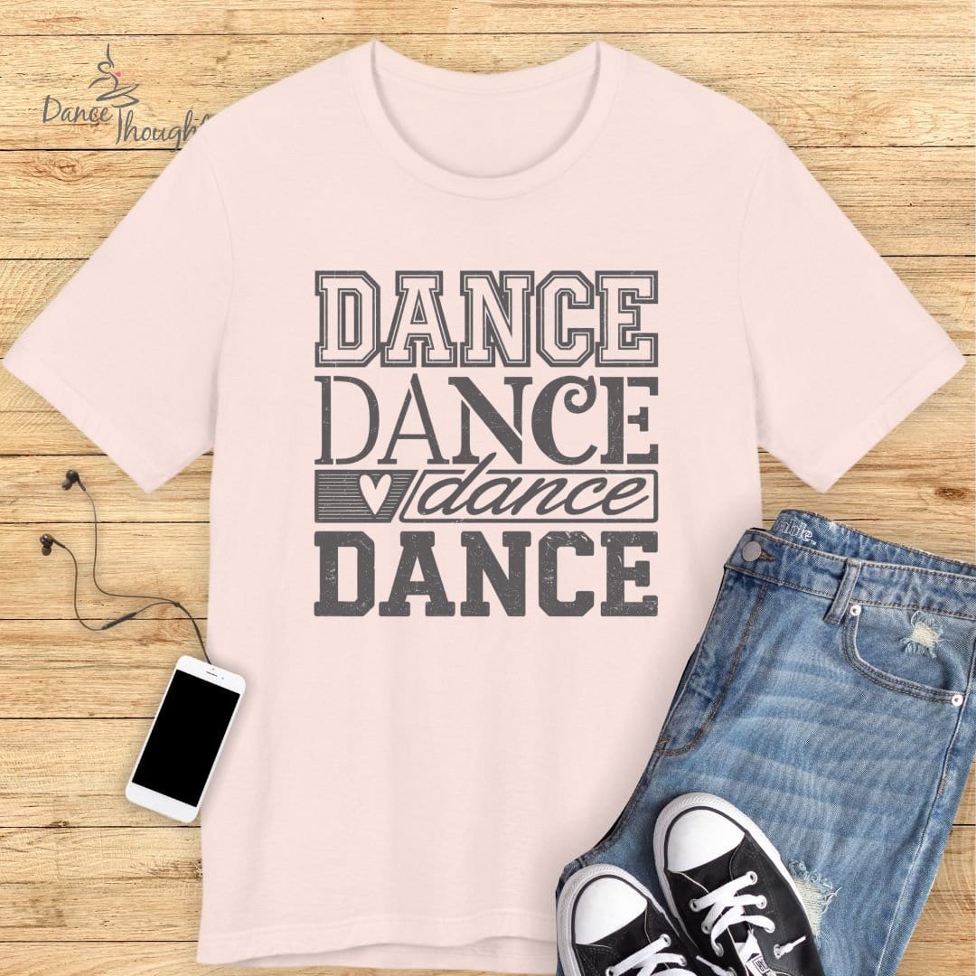 Dance Fonts T-shirt-T-Shirt-Dance Thoughts