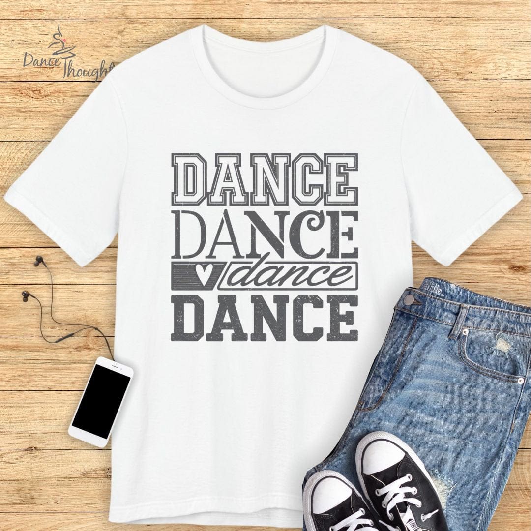 Dance Fonts T-shirt-T-Shirt-Dance Thoughts